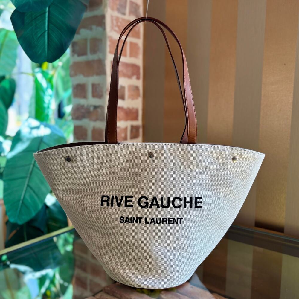 SAINT LAURENT Rive Gauche Shopping Tote